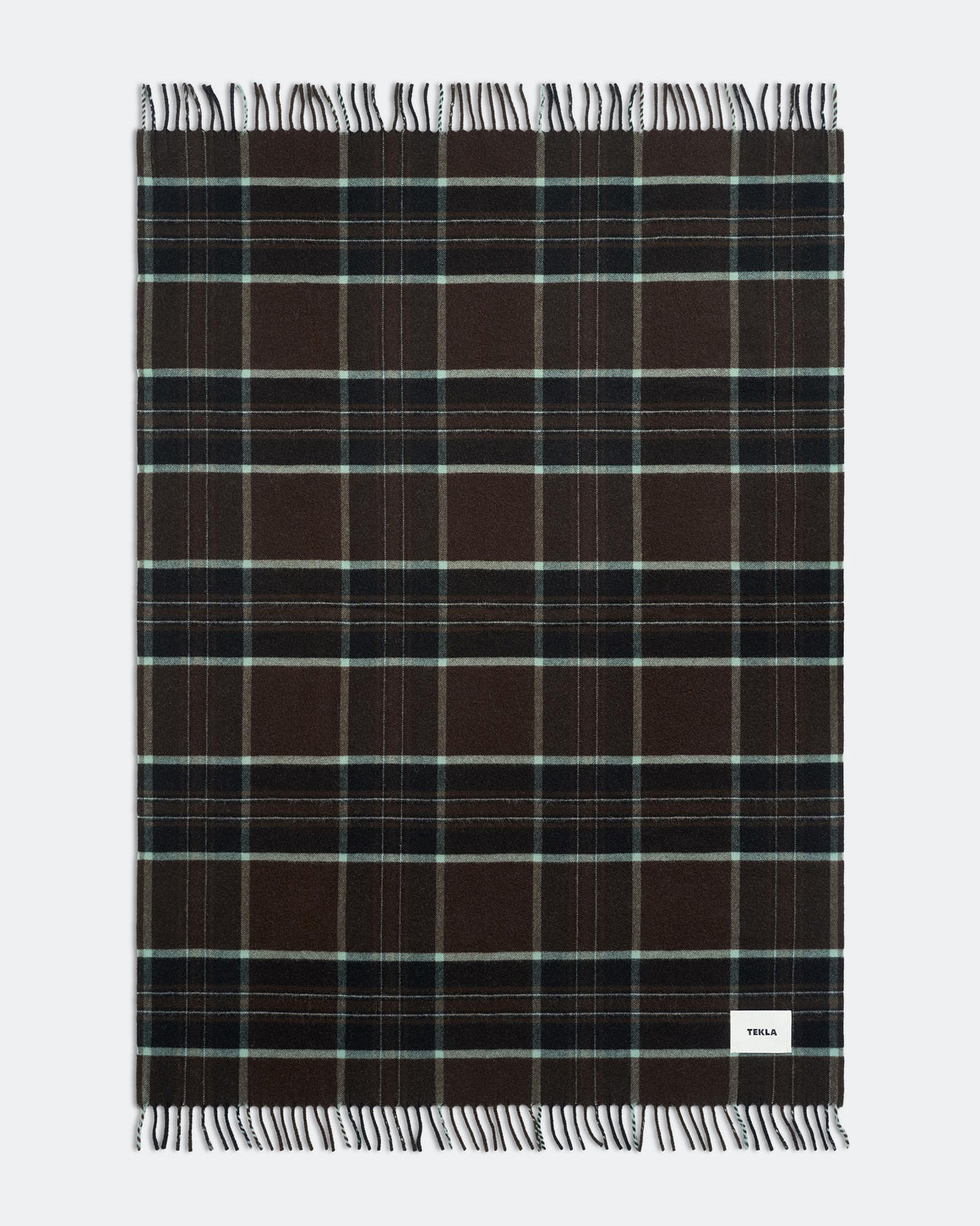 Tekla - Lambswool Blanket - Fearn Plaid - UP THERE