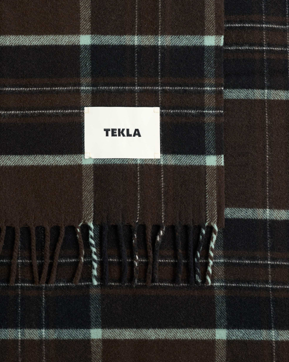 Tekla - Lambswool Blanket - Fearn Plaid - UP THERE