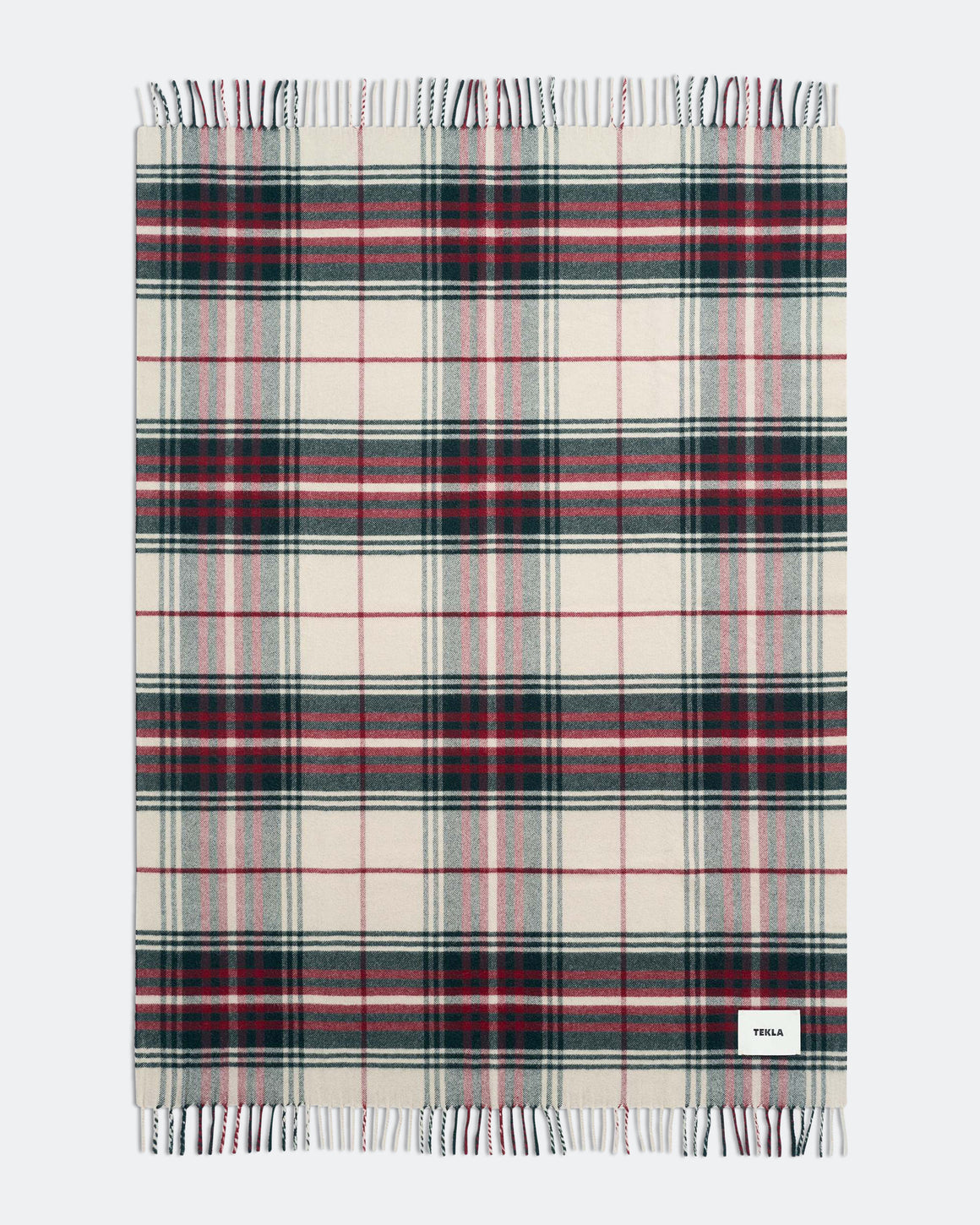 Tekla - Lambswool Blanket - Muir Plaid - UP THERE
