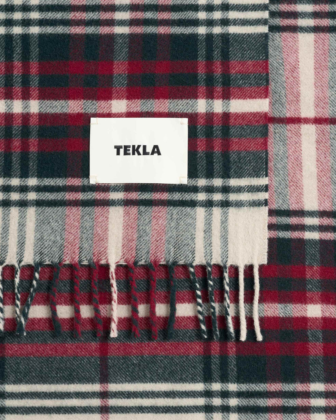 Tekla - Lambswool Blanket - Muir Plaid - UP THERE