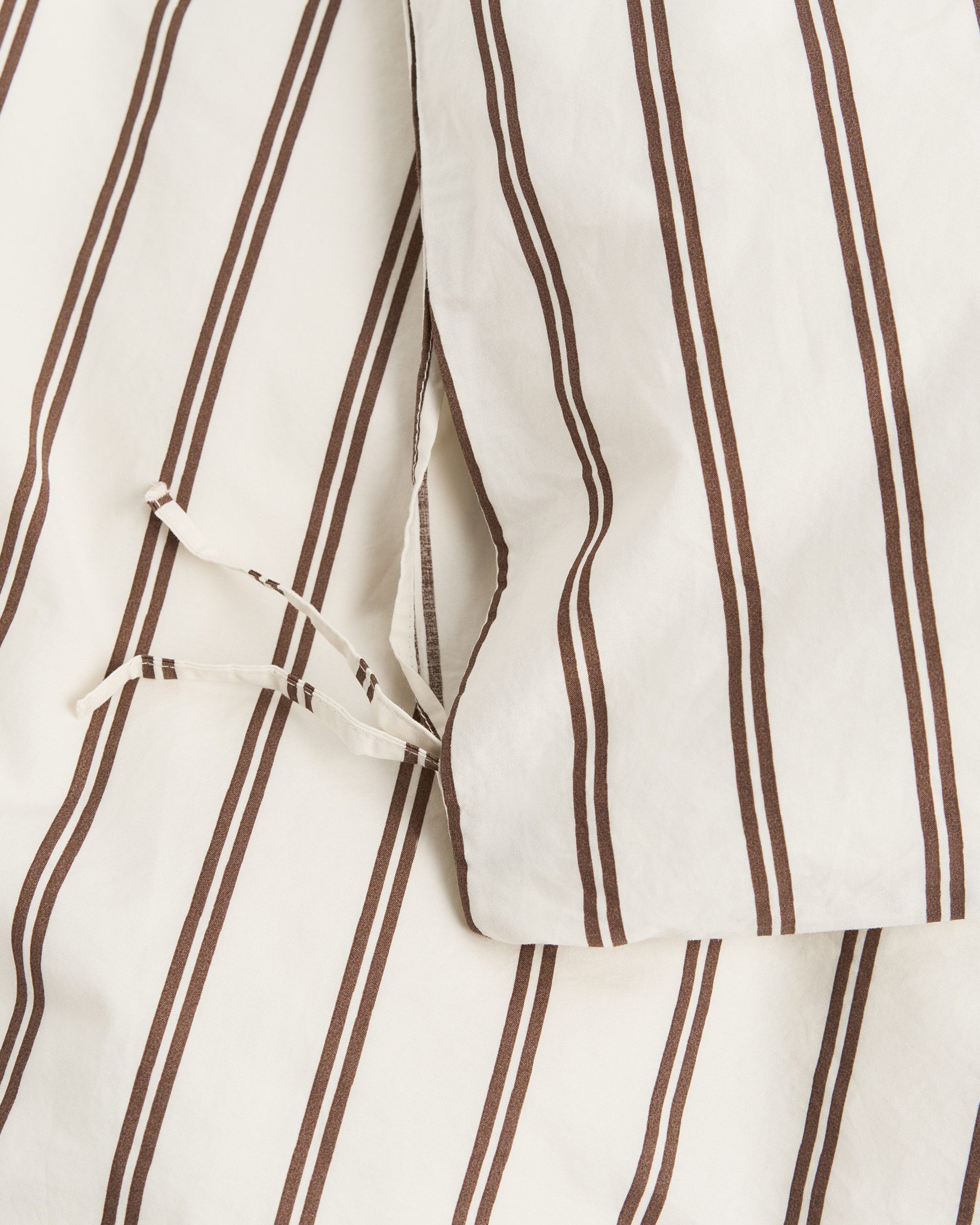 Tekla Percale Duvet Cover - Hopper Stripes | UP THERE
