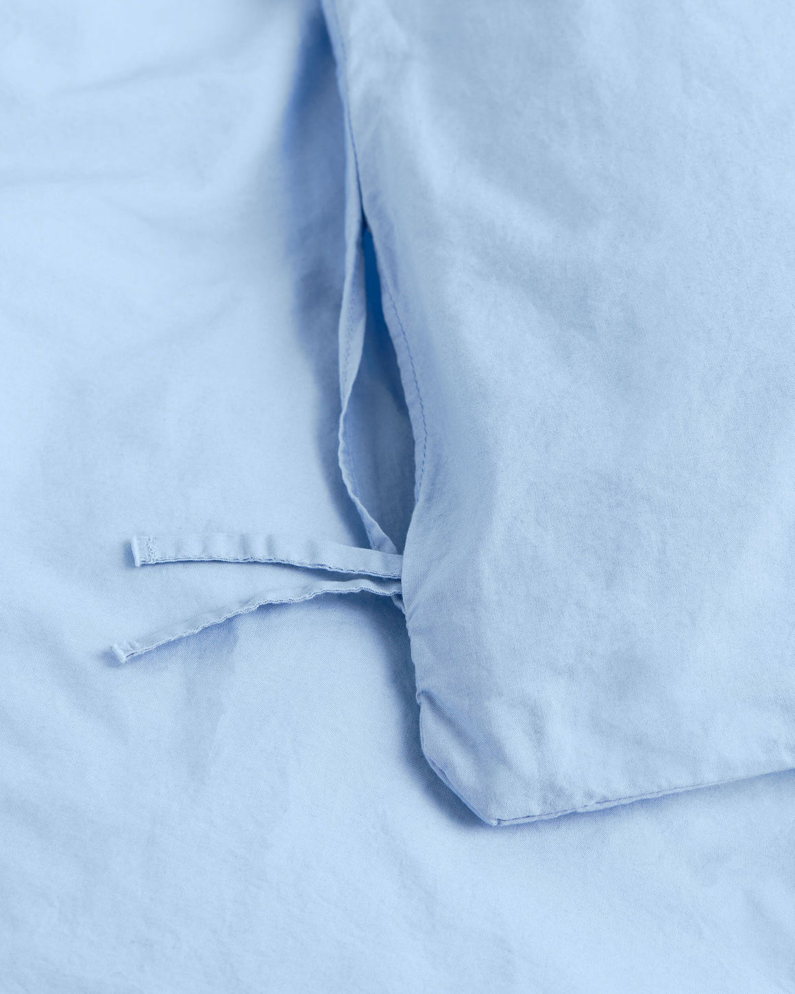 Tekla - Percale Duvet Cover - Island Blue - UP THERE