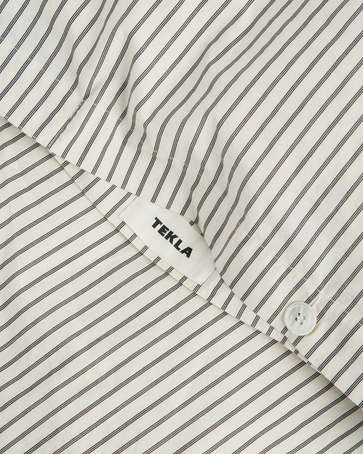 Tekla - Percale Duvet Cover - Pickford Stripes - UP THERE
