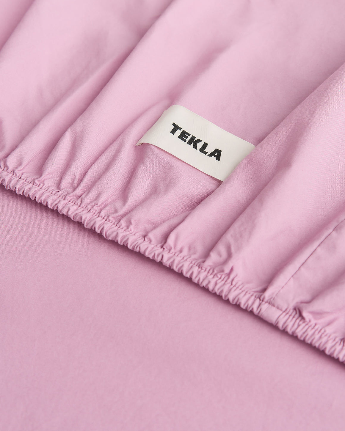 Tekla - Fitted Sheet - Mallow Pink - UP THERE