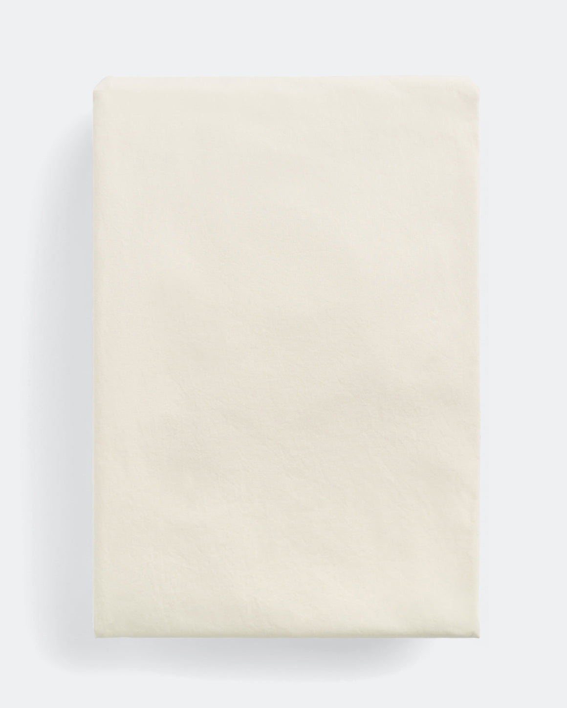 Tekla - Percale Fitted Sheet - Winter White - UP THERE