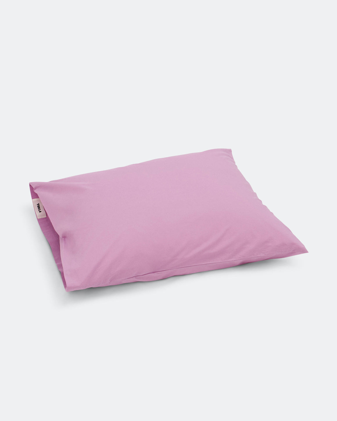 Tekla - Percale Pillow Case - Mallow Pink - UP THERE