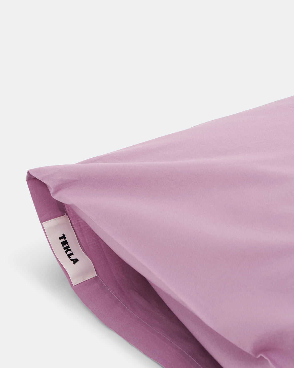 Tekla - Percale Pillow Case - Mallow Pink - UP THERE