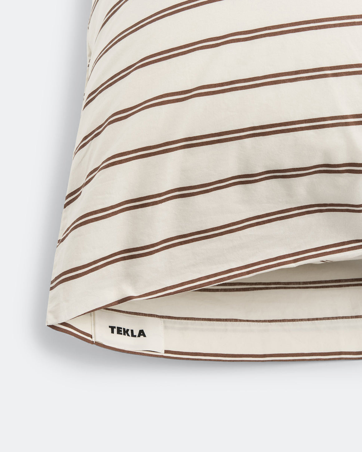 Tekla - Percale Pillow Case - Hopper Stripes - UP THERE