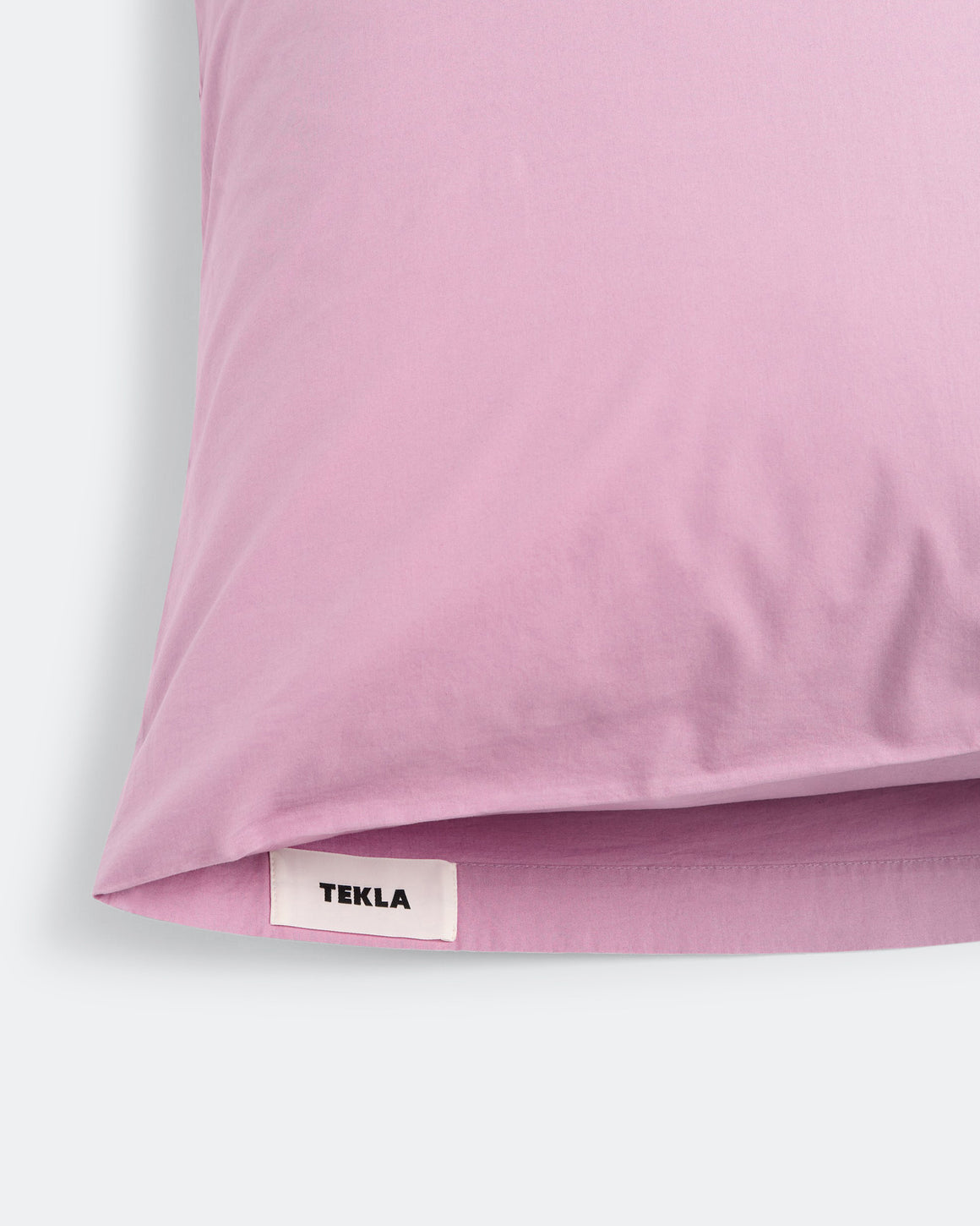 Tekla - Percale Pillow Case - Mallow Pink - UP THERE