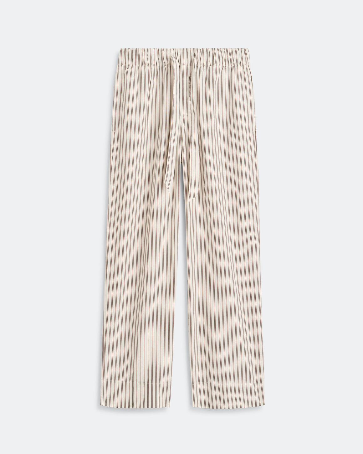 Tekla - Pyjama Pants - Hopper Stripes Cotton Poplin - UP THERE