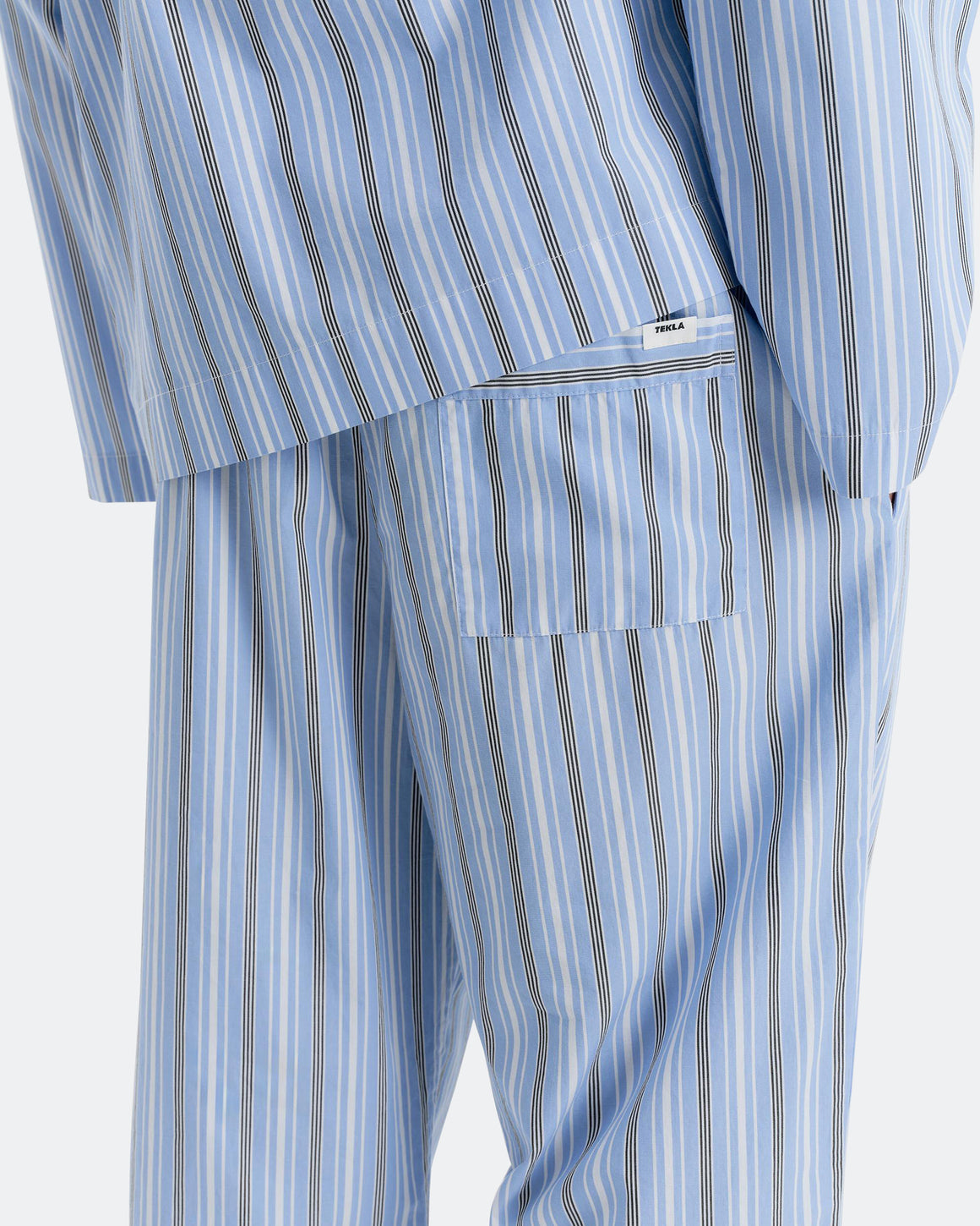 Tekla - Pyjama Pant - Stave Stripes - UP THERE
