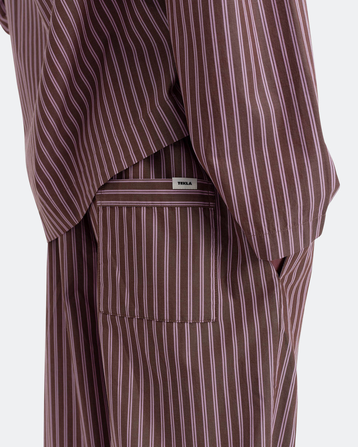 Tekla - Pyjama Pants - Gateau Stripes - UP THERE