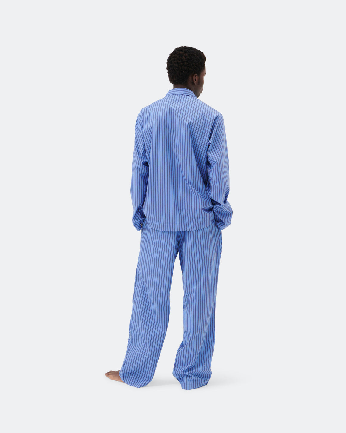 Tekla - Pyjama Shirt - Boro Stripes - UP THERE