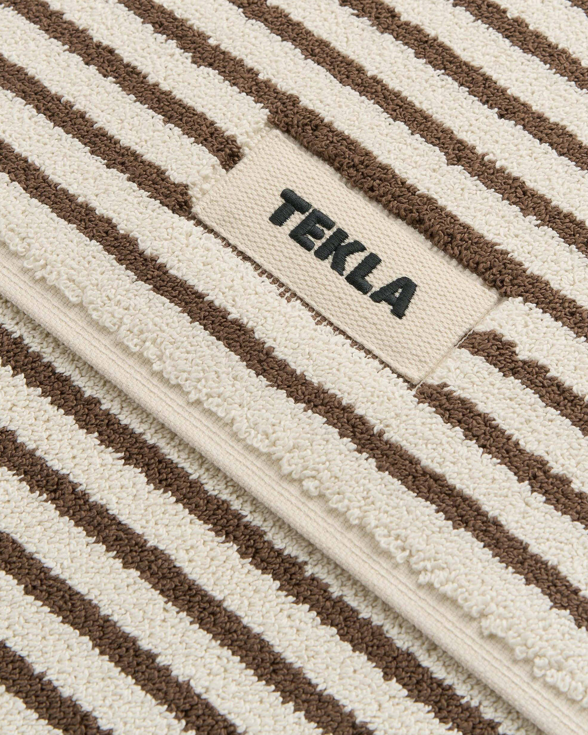 Tekla - Bath Mat - Kodiak Stripes - UP THERE
