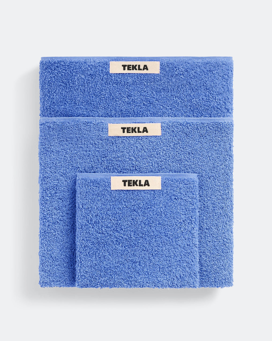 Tekla - Terry Towel - Clear Blue - UP THERE