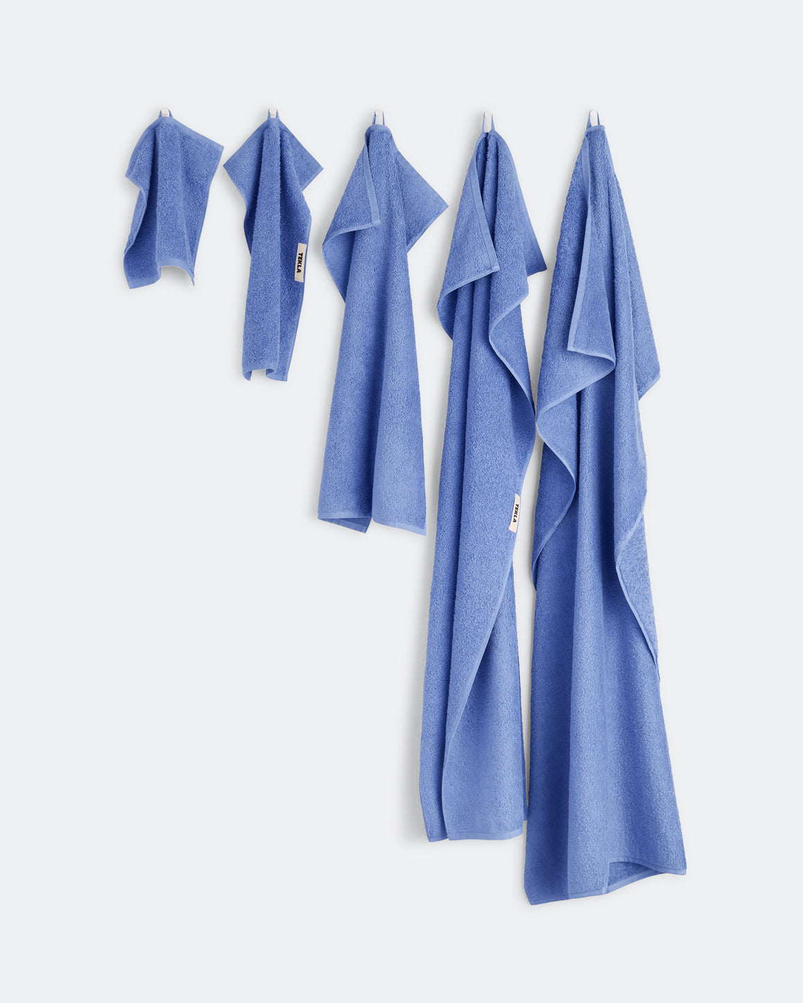 Tekla - Terry Towel - Clear Blue - UP THERE