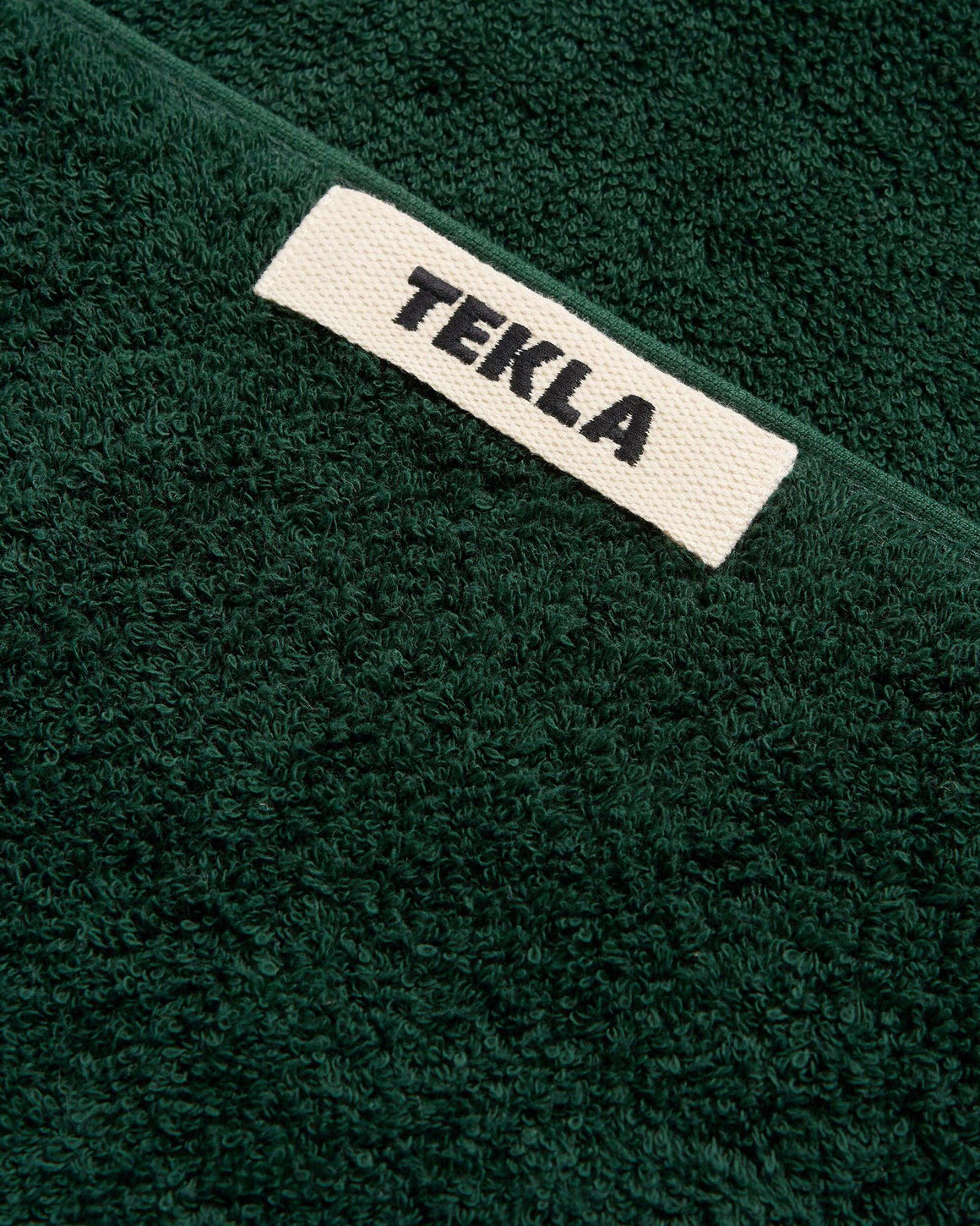 Tekla - Terry Towel - Forest Green - UP THERE