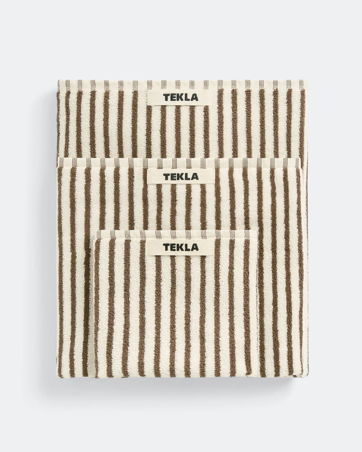 Tekla - Terry Towel - Kodiak Stripes - UP THERE