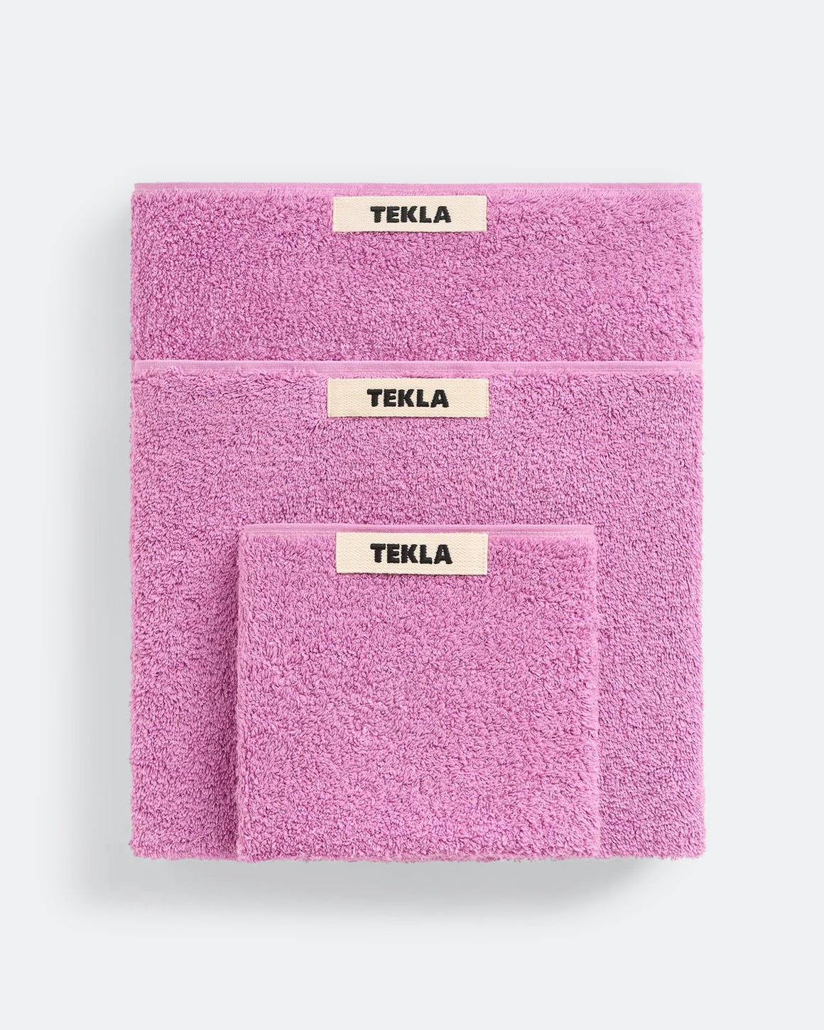 Tekla - Terry Towel - Magenta - UP THERE