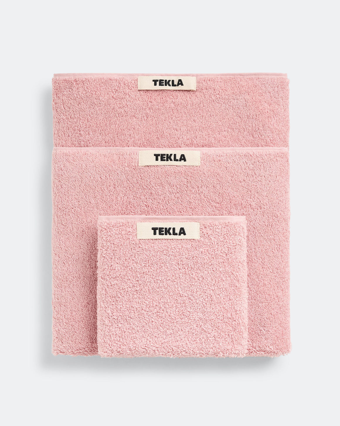 Tekla - Terry Towel - Shaded Pink - UP THERE