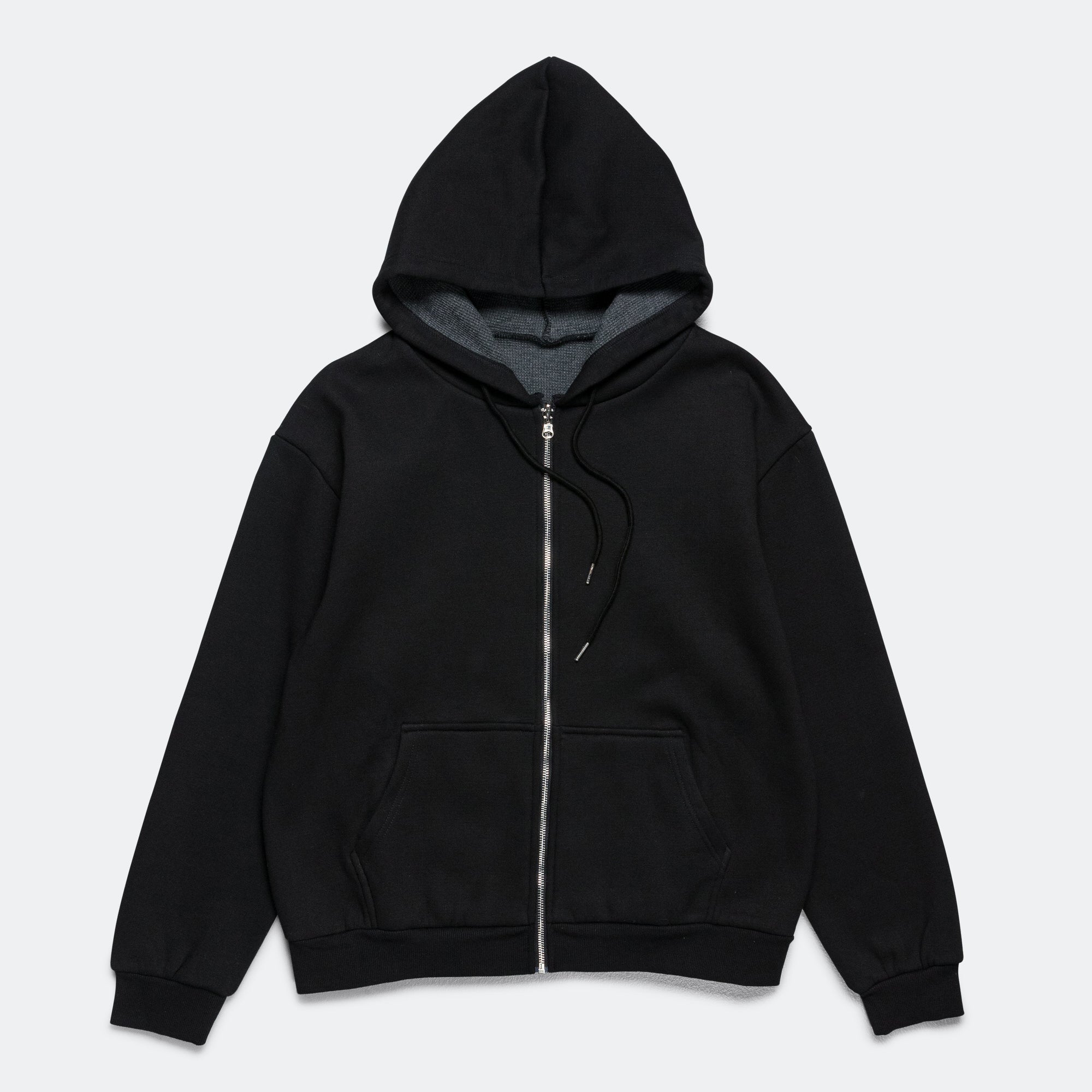 Hoodie black zipper deals