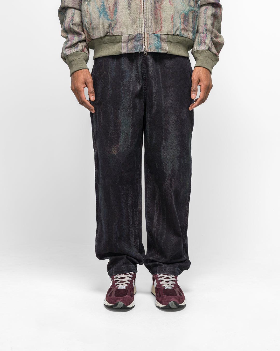 thisisneverthat - Blurred Flow Pant - Black - UP THERE
