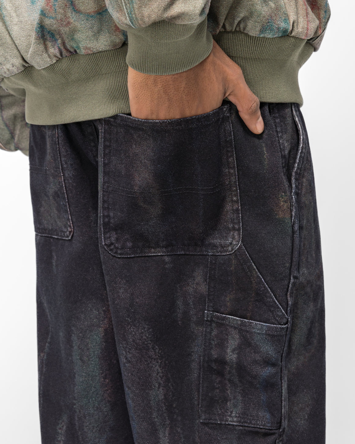 thisisneverthat - Blurred Flow Pant - Black - UP THERE