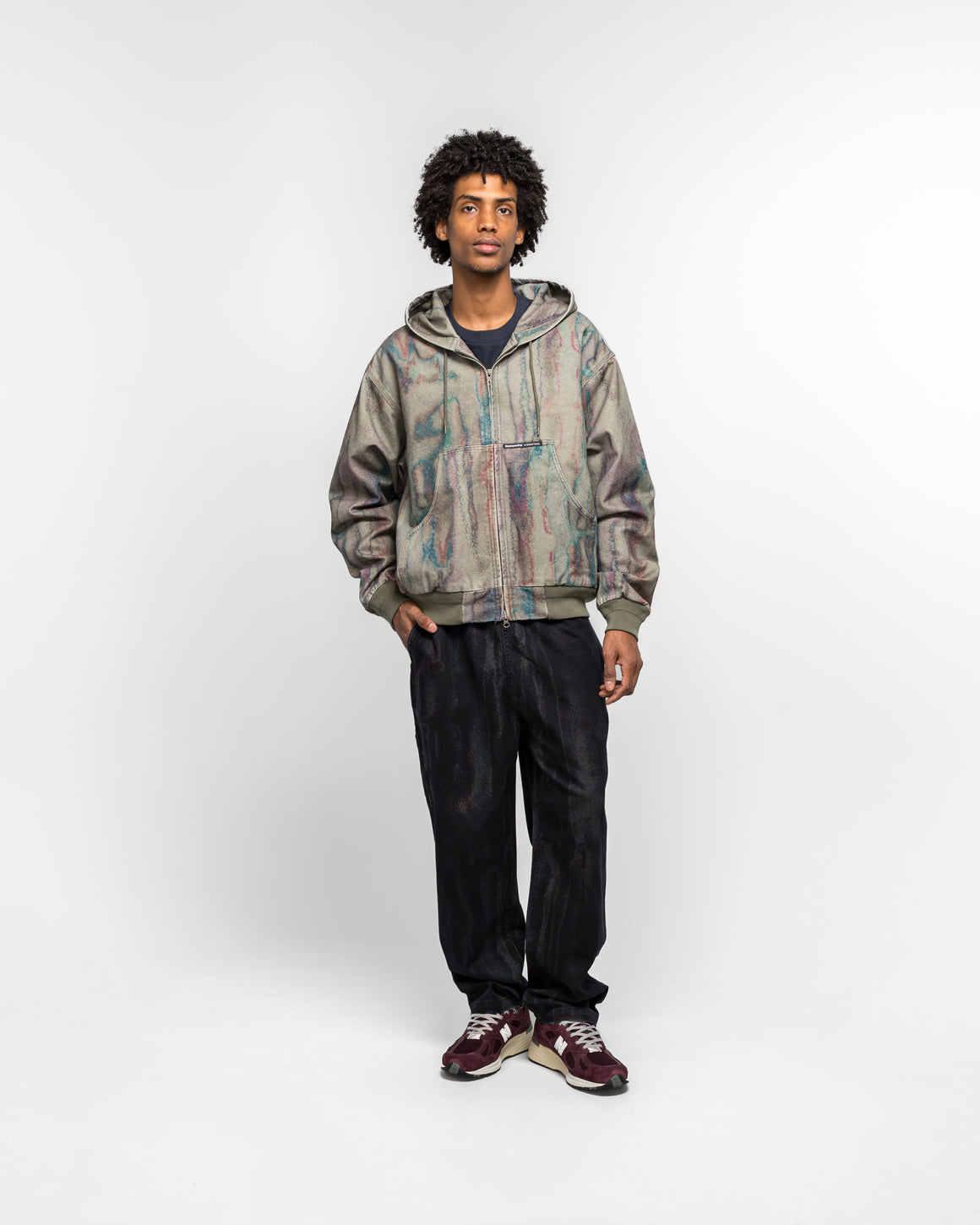 thisisneverthat - Blurred Flow Pant - Black - UP THERE
