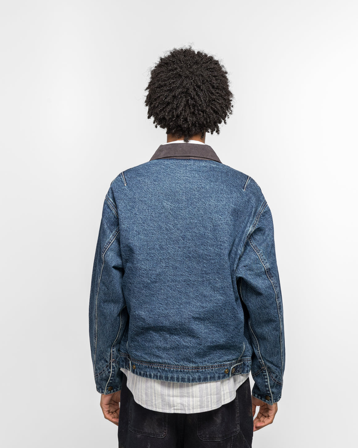 thisisneverthat - Denim Work Jacket - Blue - UP THERE