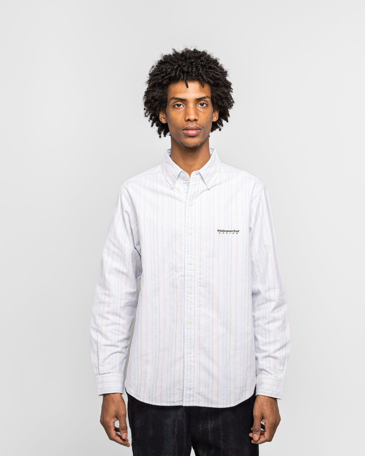 thisisneverthat - DSN Oxford Shirt - Mint - UP THERE