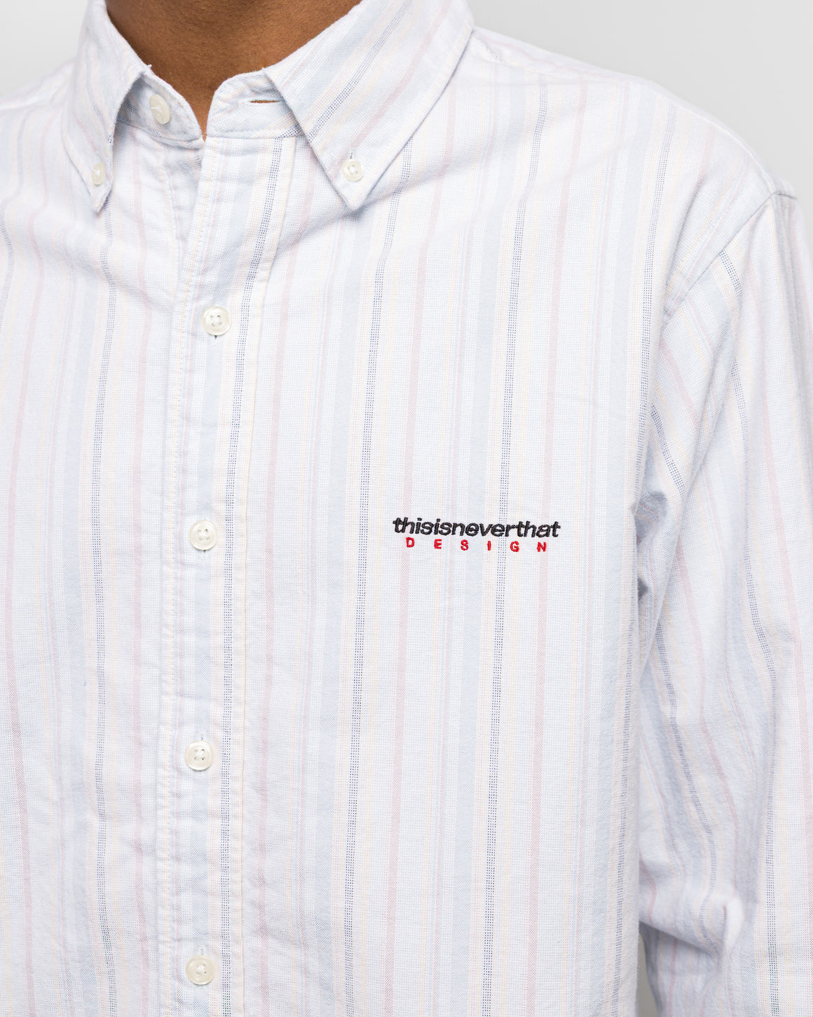 thisisneverthat - DSN Oxford Shirt - Mint - UP THERE