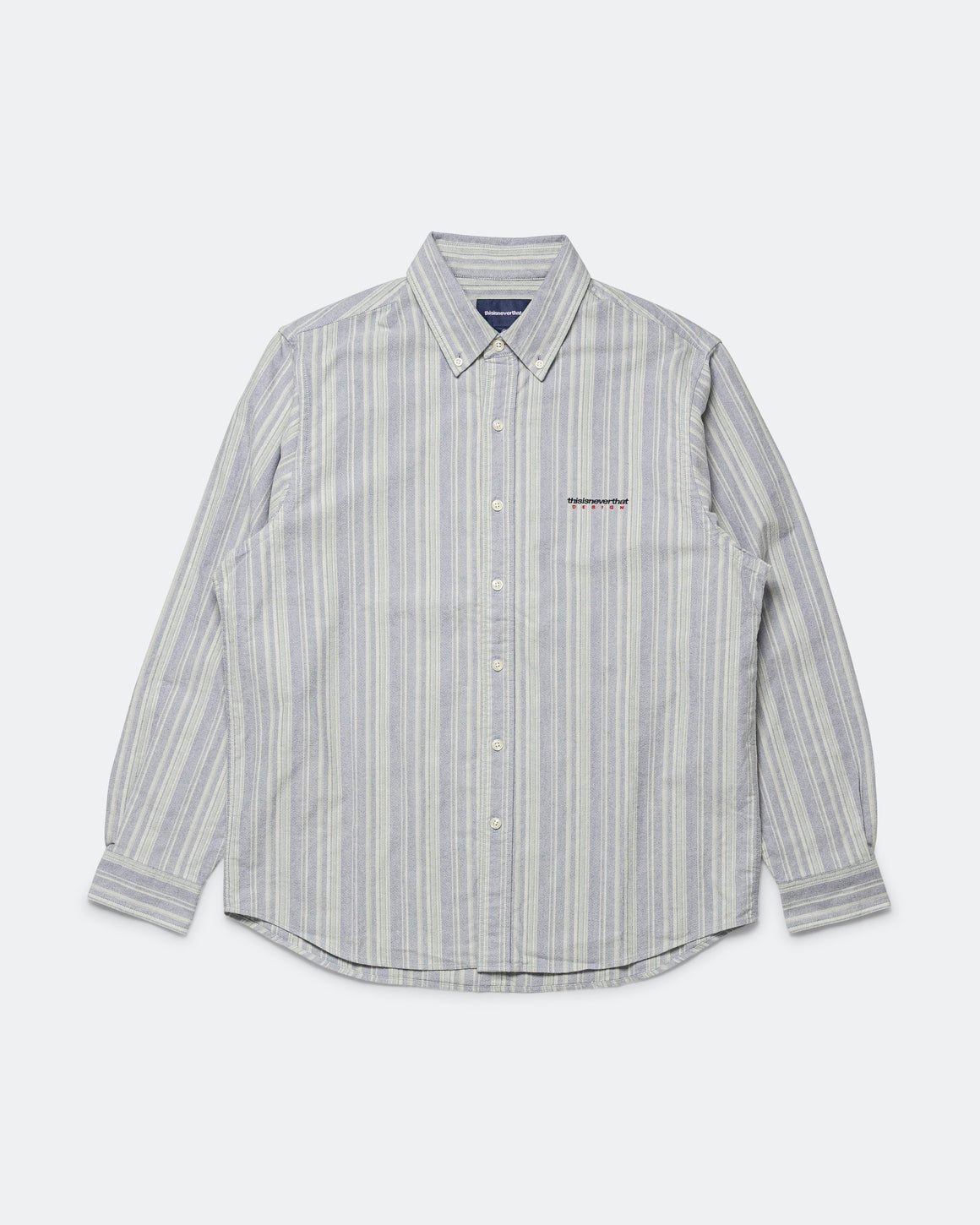 thisisneverthat - DSN Oxford Shirt - Navy - UP THERE