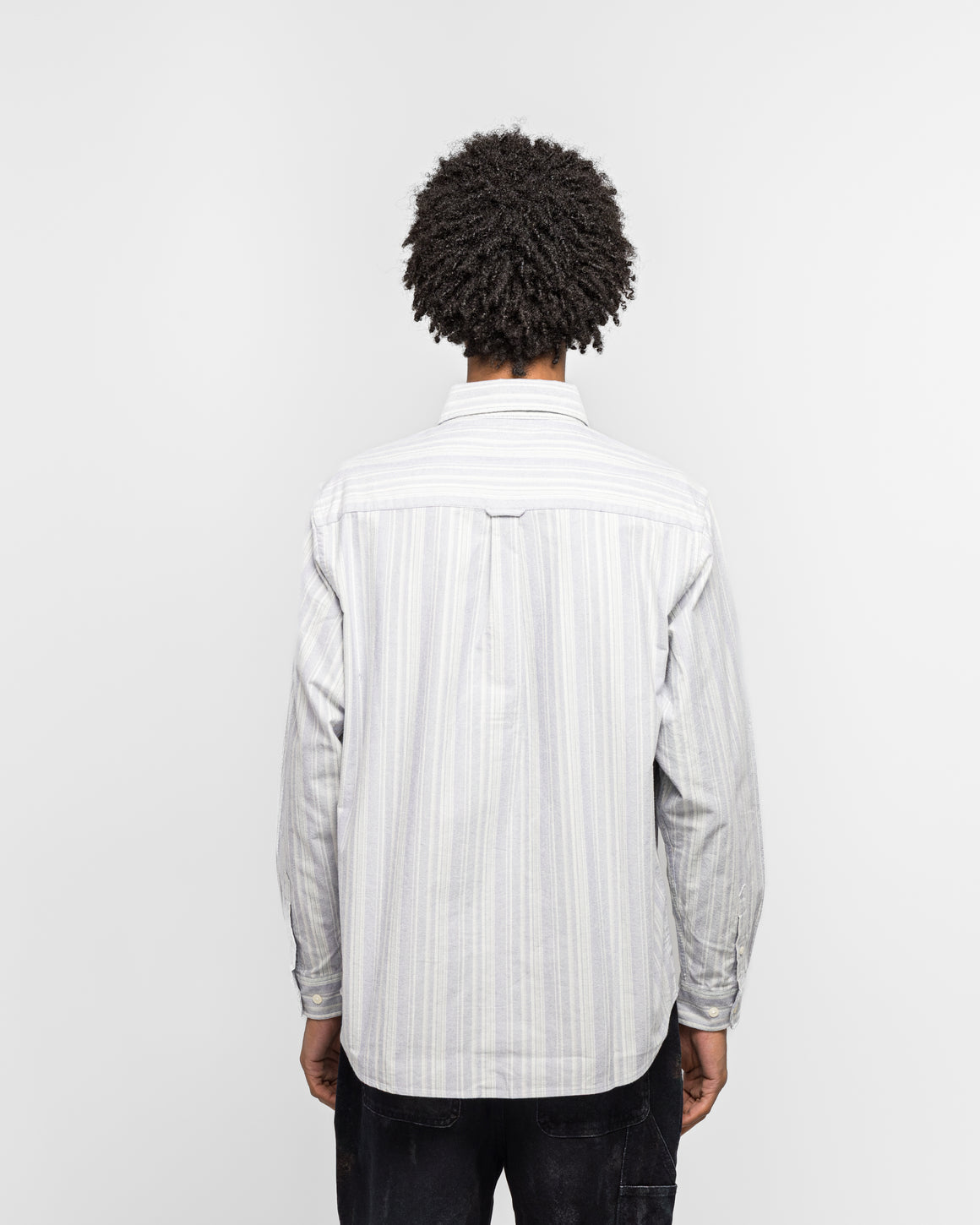 thisisneverthat - DSN Oxford Shirt - Navy - UP THERE