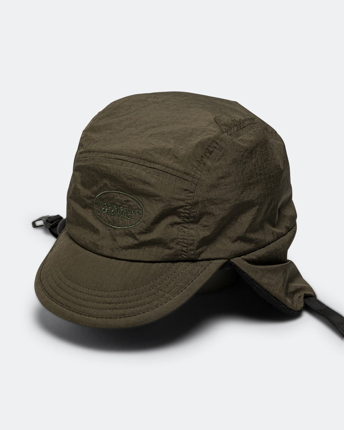 thisisneverthat - Earflap Duckbill Cap - Khaki - UP THERE