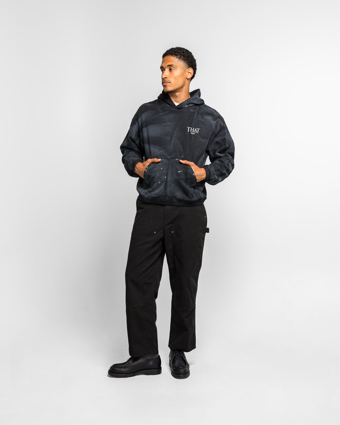 thisisneverthat - Faded THAT 2010 Hoodie - Black - UP THERE