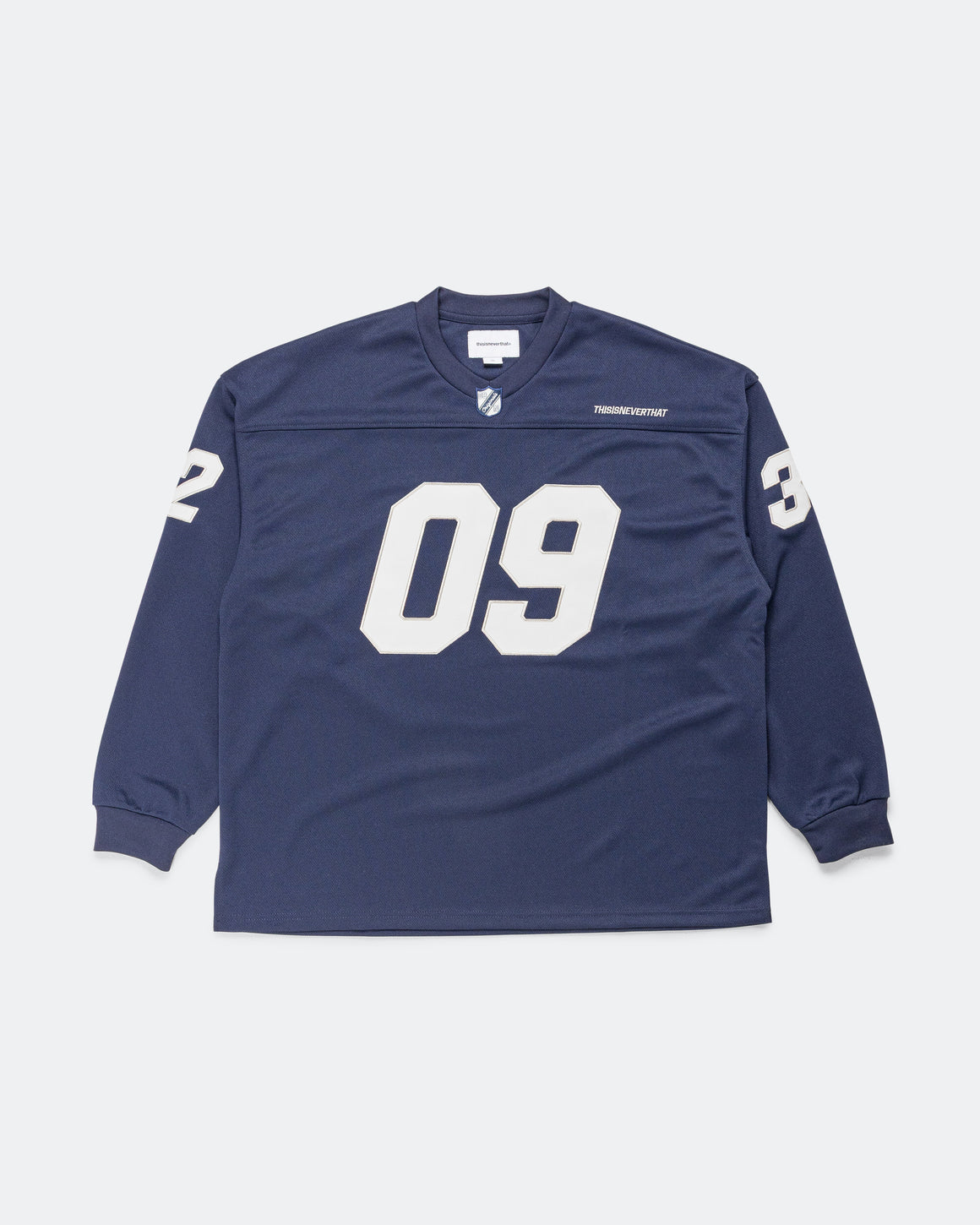 thisisneverthat - Football Jersey - Navy - UP THERE