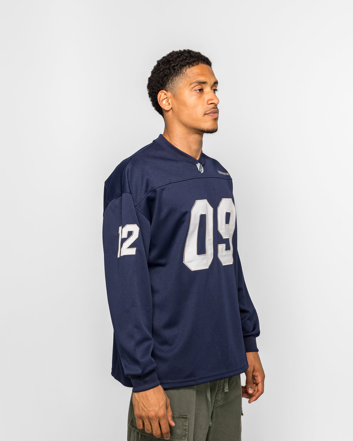 thisisneverthat - Football Jersey - Navy - UP THERE