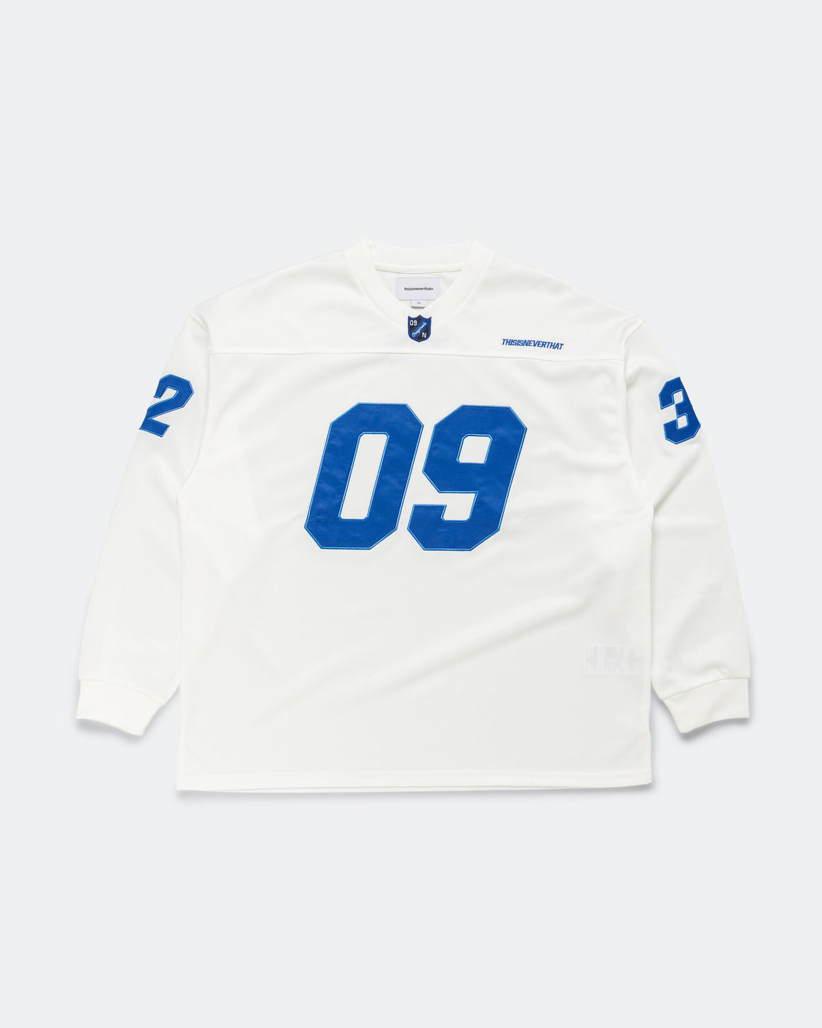 thisisneverthat - Football Jersey - White - UP THERE