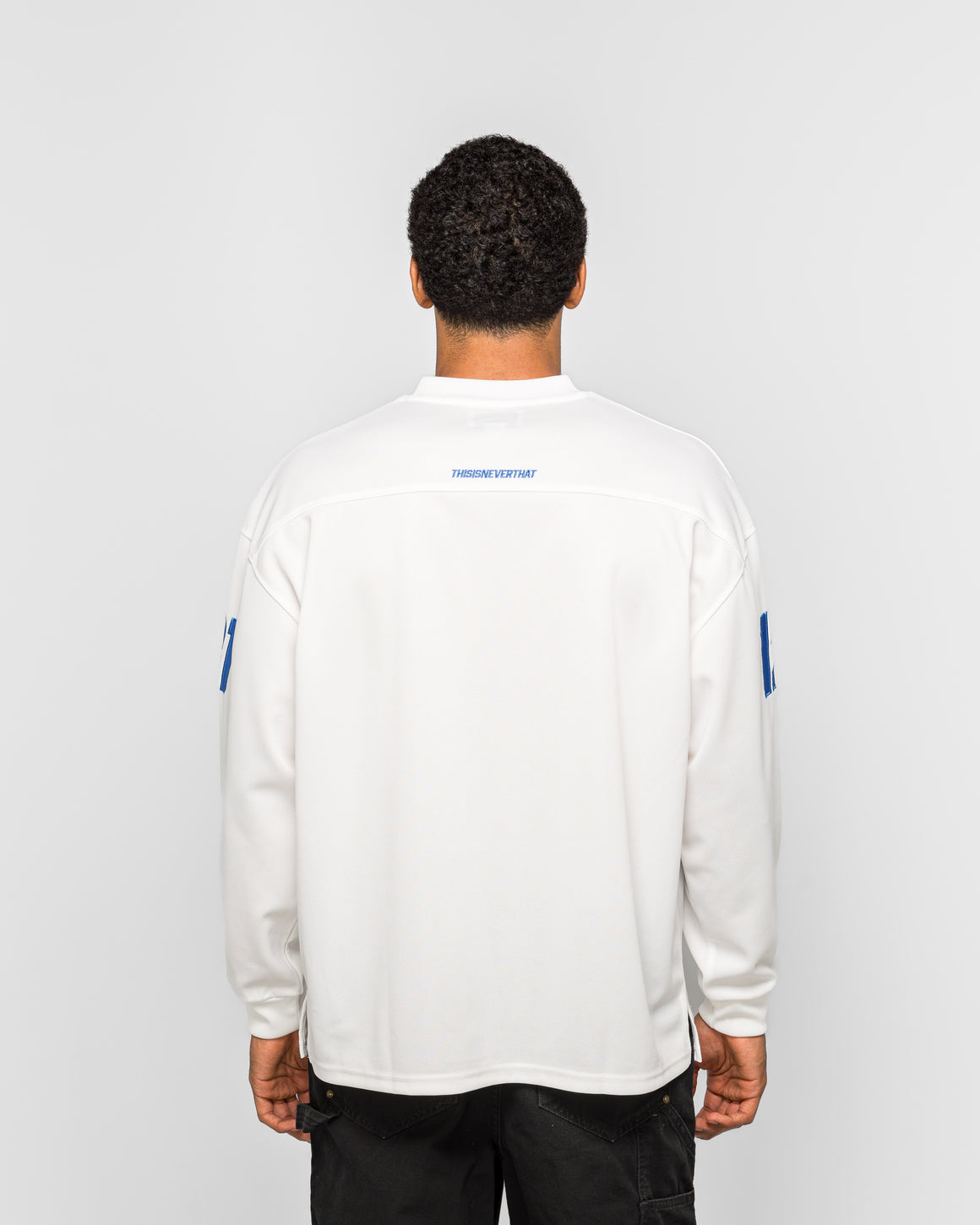 thisisneverthat - Football Jersey - White - UP THERE