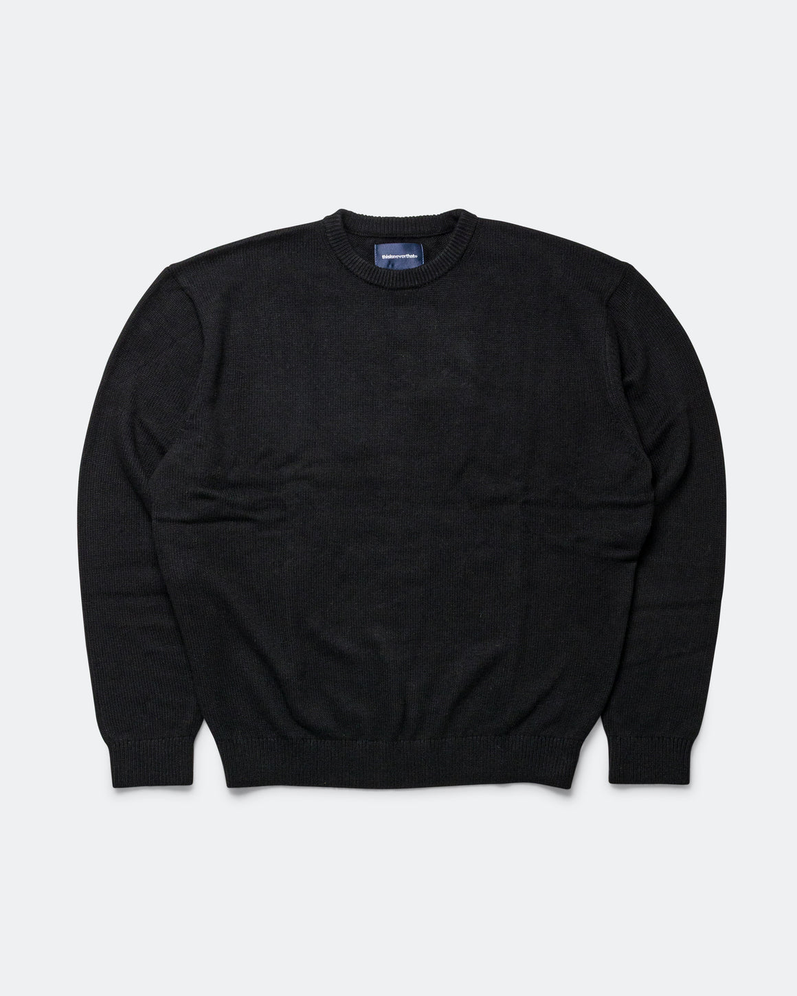 thisisneverthat - Fortuna N-Logo Sweater - Black - UP THERE
