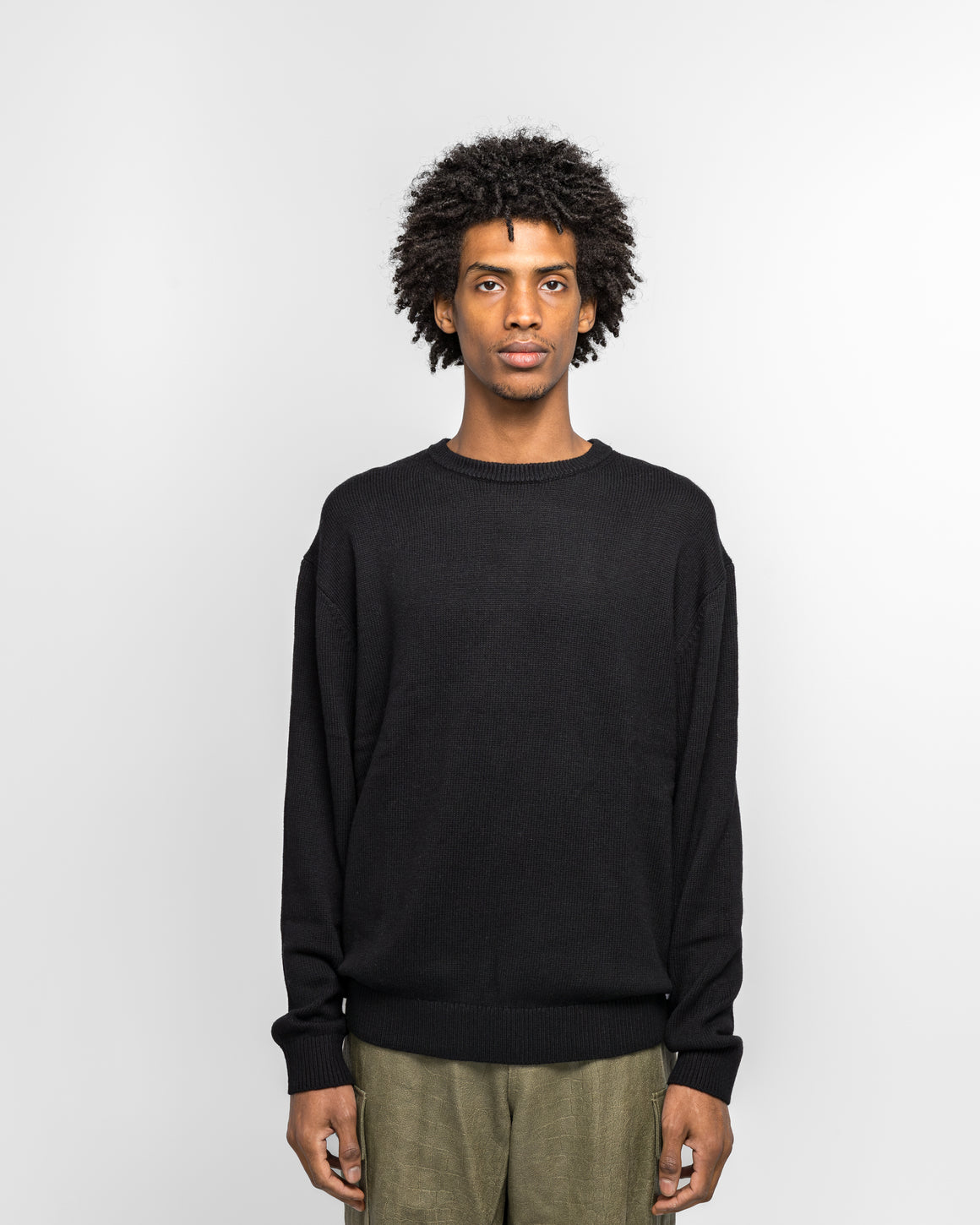 thisisneverthat - Fortuna N-Logo Sweater - Black - UP THERE