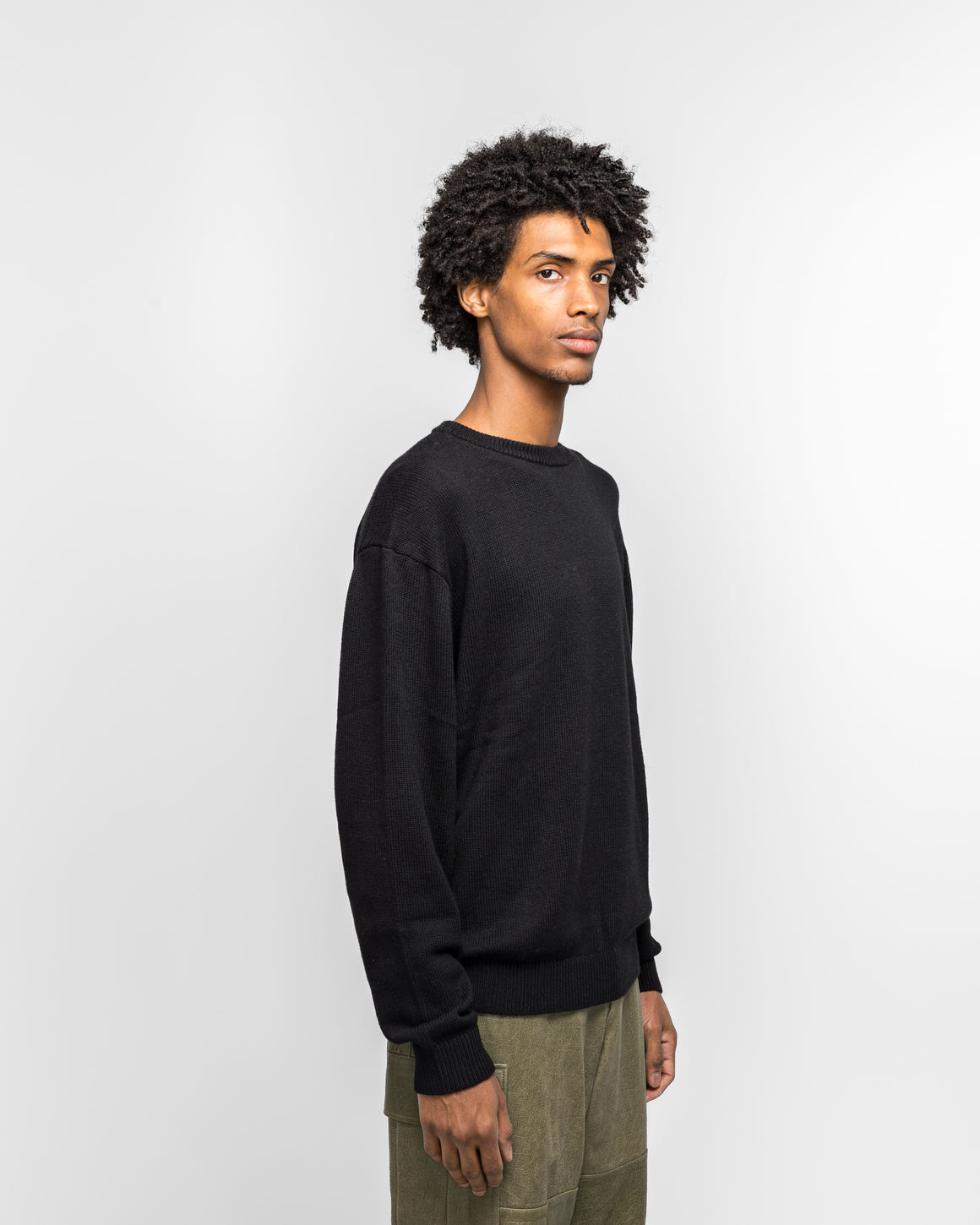 thisisneverthat - Fortuna N-Logo Sweater - Black - UP THERE