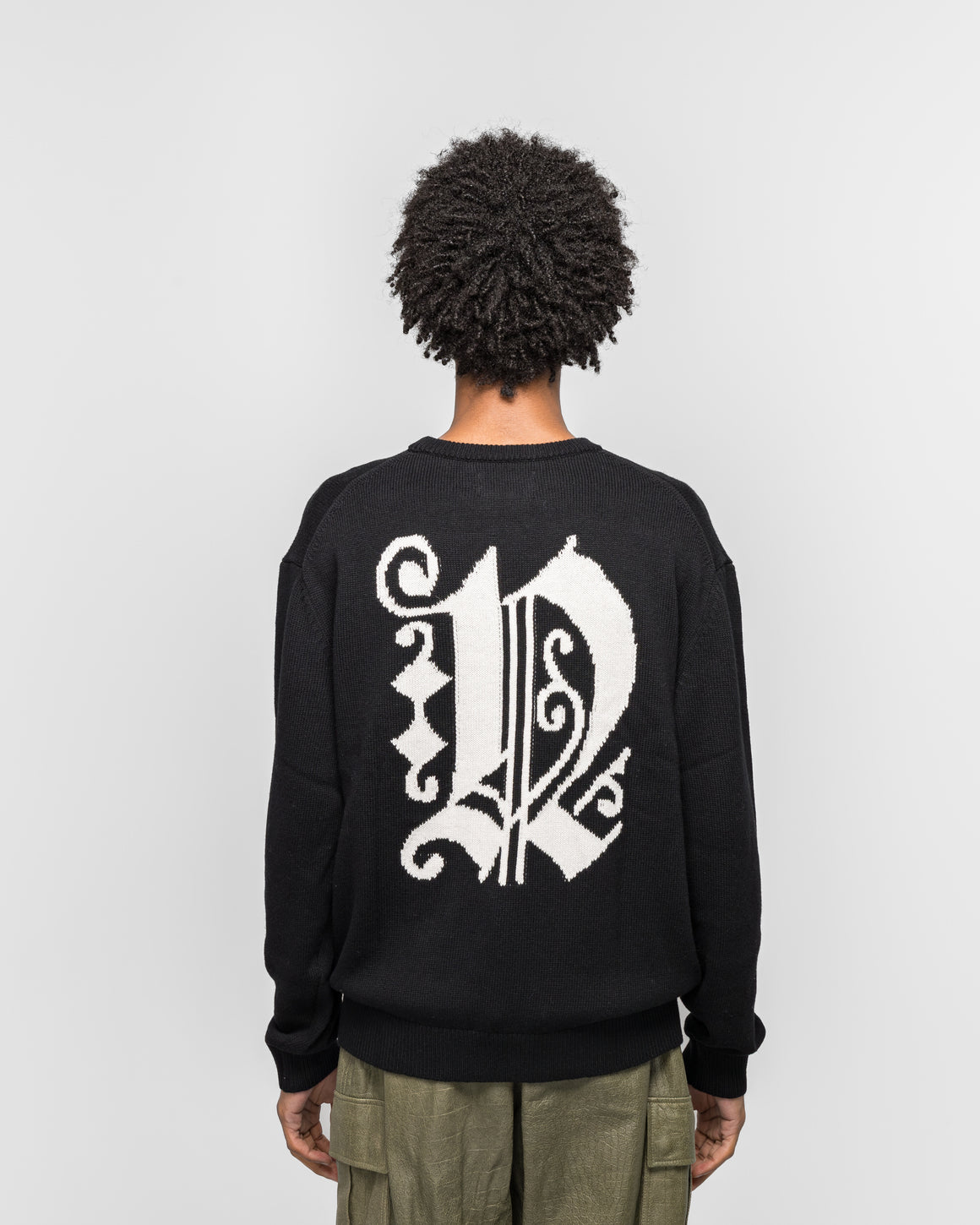 thisisneverthat - Fortuna N-Logo Sweater - Black - UP THERE