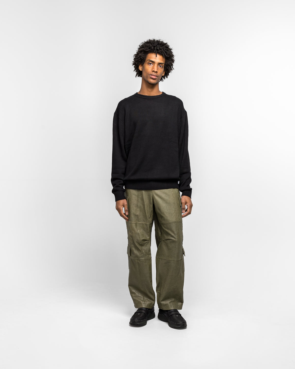 thisisneverthat - Fortuna N-Logo Sweater - Black - UP THERE