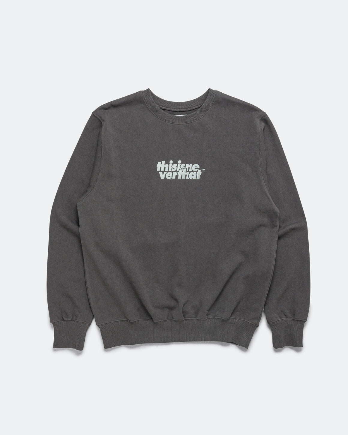 thisisneverthat - OL-Logo Crewneck - Charcoal - UP THERE