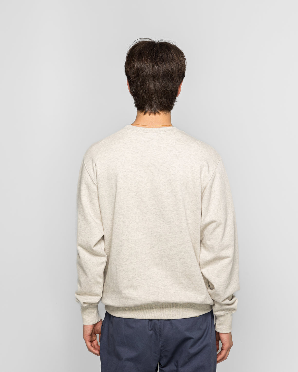 thisisneverthat - OL-Logo Crewneck - Oatmeal - UP THERE