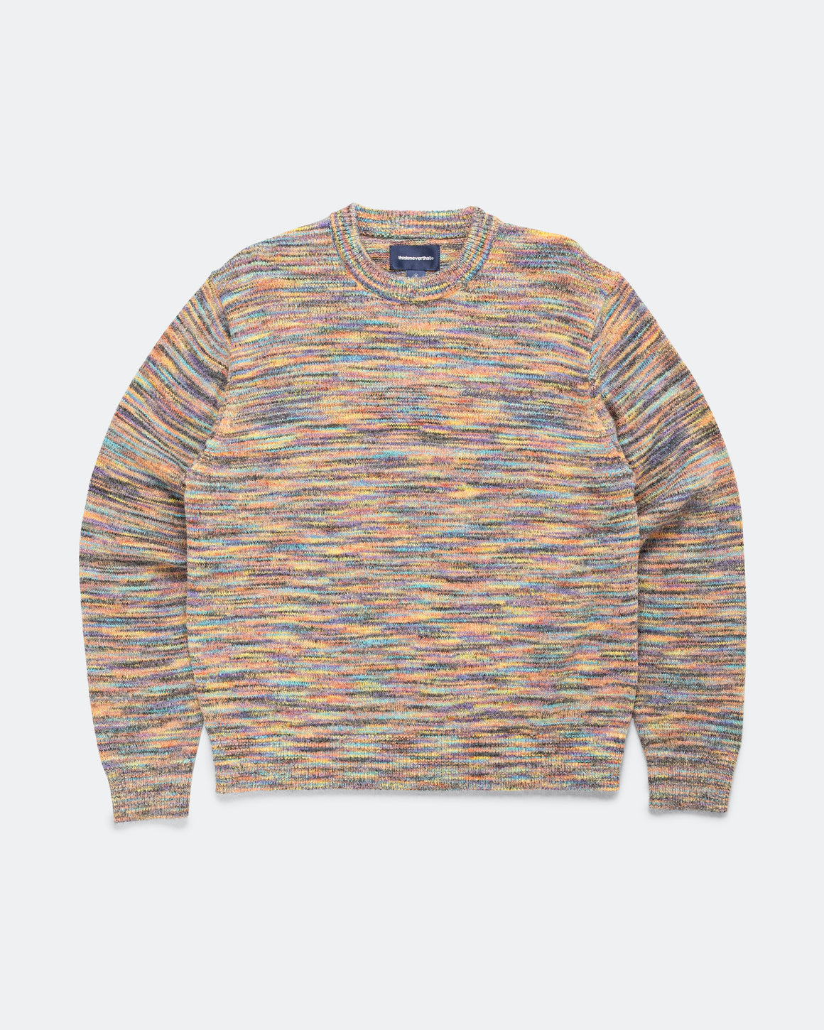 thisisneverthat - Static Knit Sweater - Rainbow - UP THERE