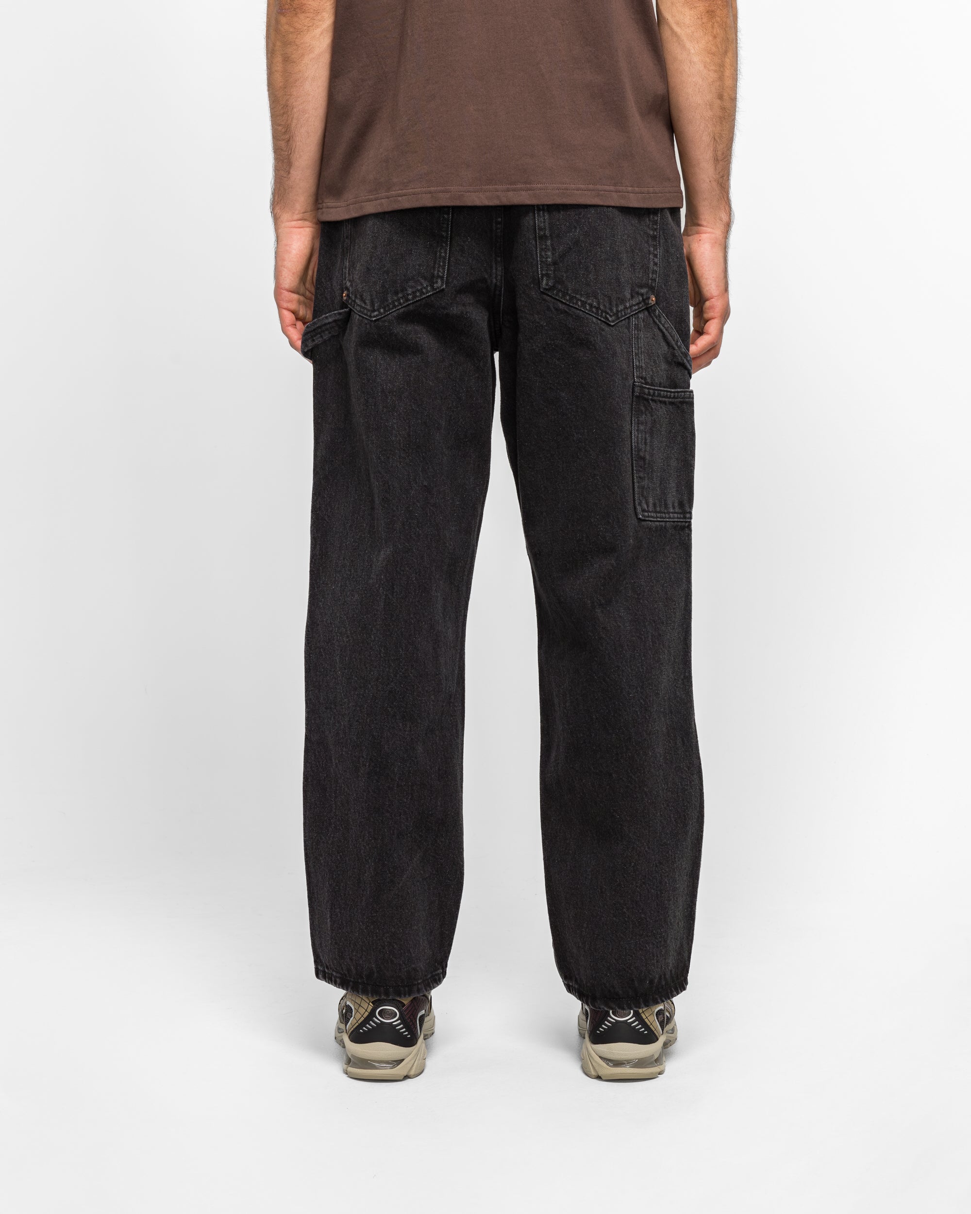 thisisneverthat - Denim Double Knee Pant - Black | UP THERE