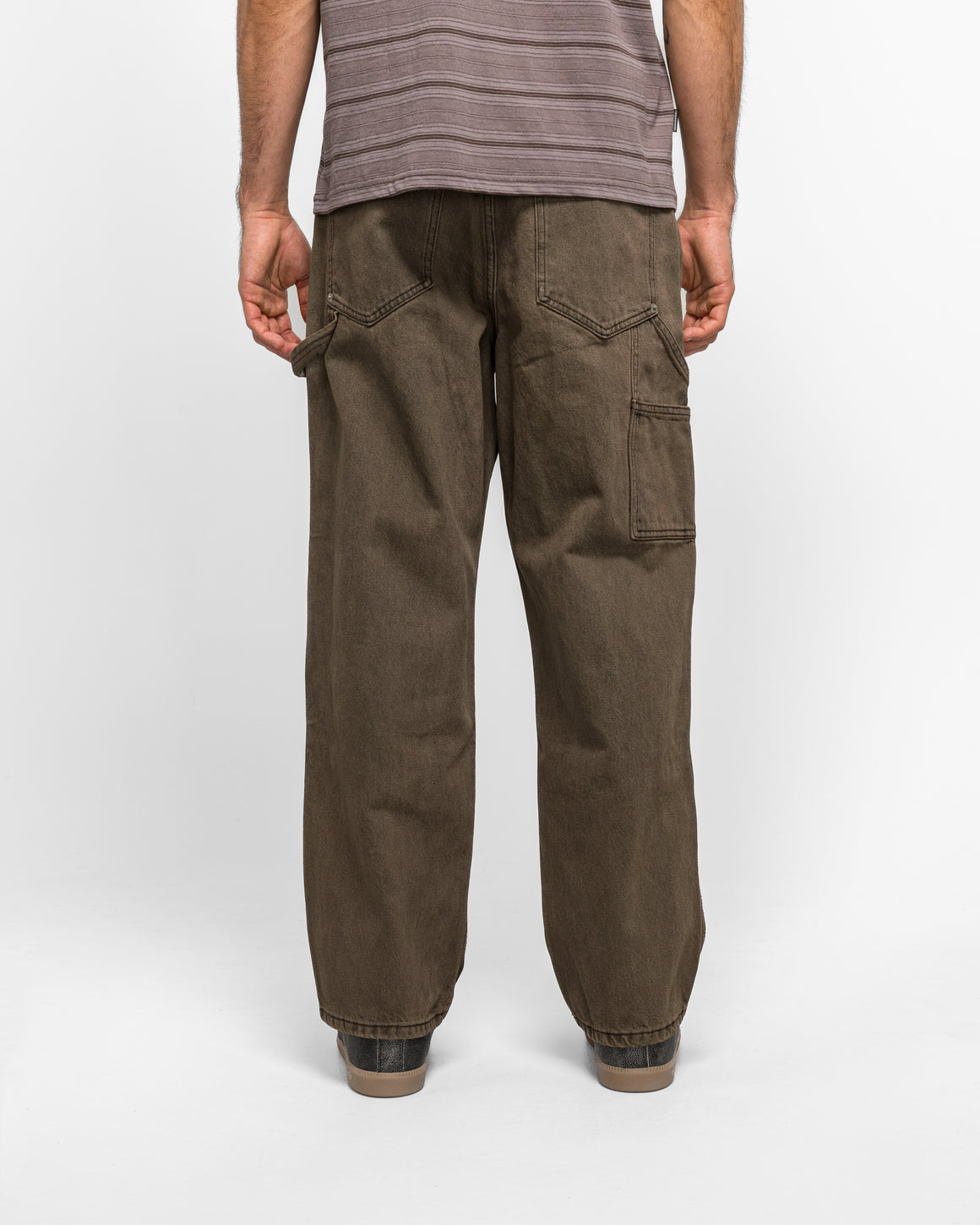 thisisneverthat - Denim Double Knee Pant - Brown - UP THERE
