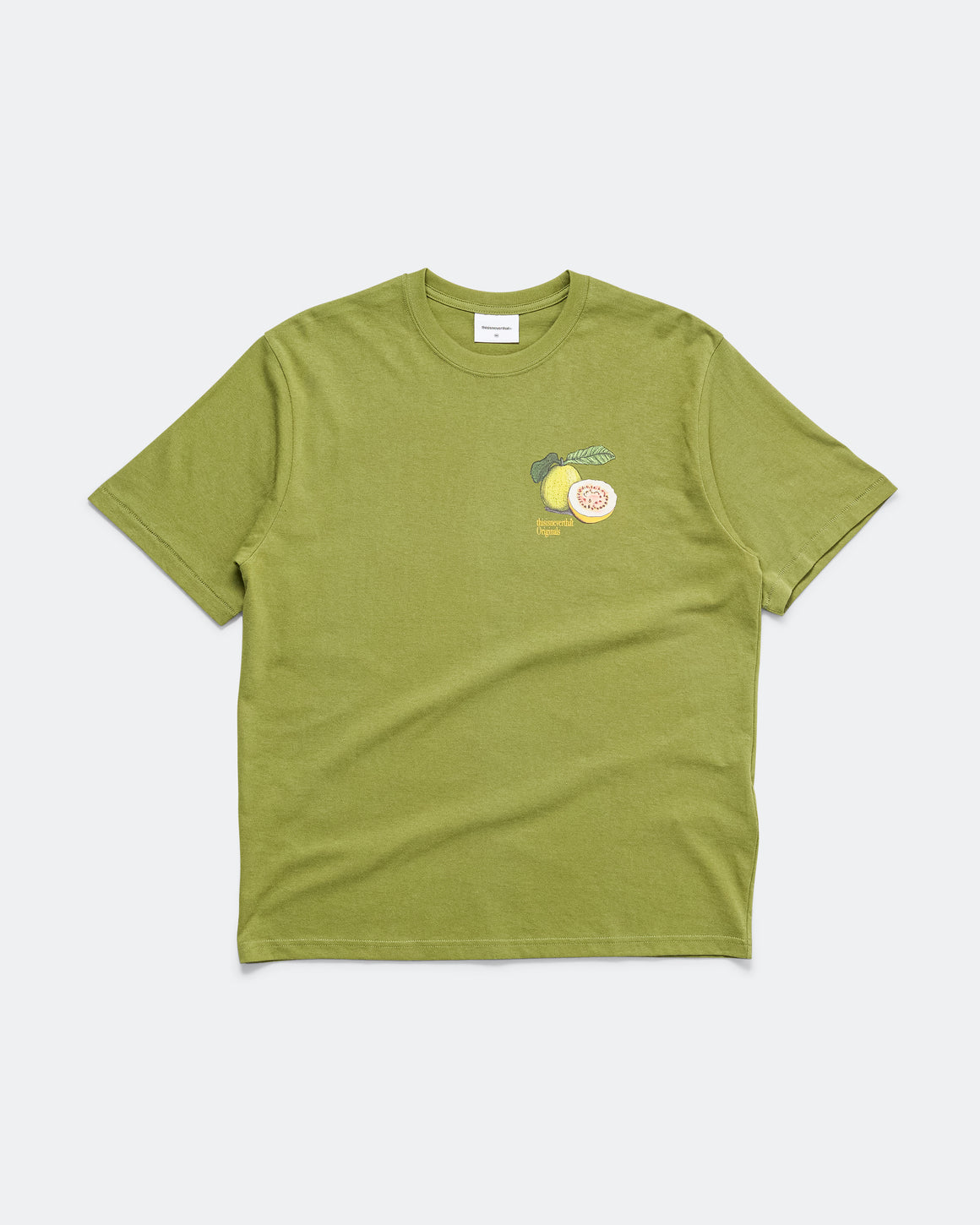 thisisneverthat - Guava Tee - Moss Green - UP THERE